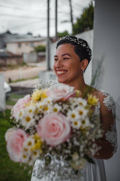 Casamento - Wedding Day - Vestido de Noiva - Noivo - Alianças - Buque'