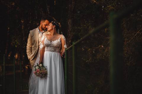 Casamento - Wedding Day - Vestido de Noiva - Noivo - Alianças - Buque'