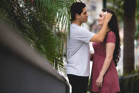 Ensaio Casal Curitiba - Centro de Curitiba - Noiva - Pre Wedding'