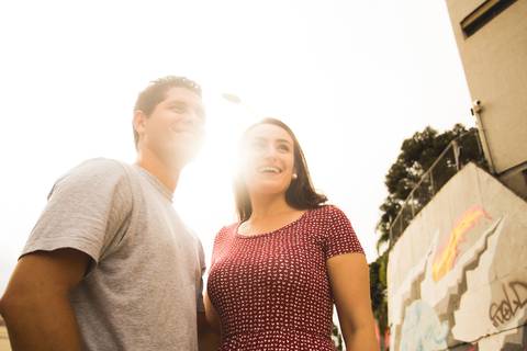 Ensaio Casal Curitiba - Centro de Curitiba - Noiva - Pre Wedding'