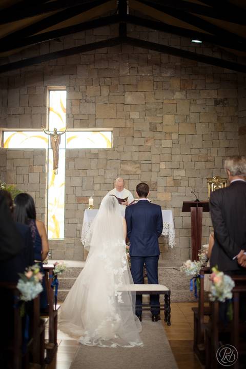 Ceremonia iglesia Santa Rosa La Paz Bolivia'