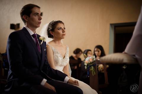Ceremonia iglesia Santa Rosa La Paz Bolivia'