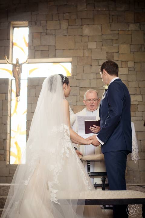 Ceremonia iglesia Santa Rosa La Paz Bolivia'