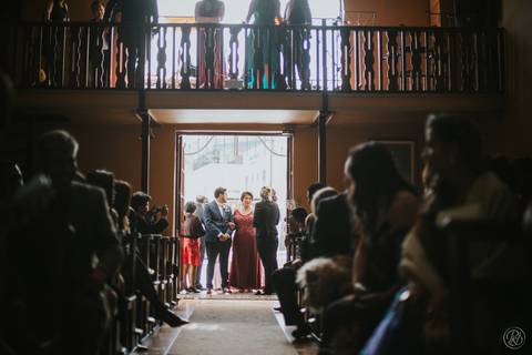 Boda Rosegold ceremonia santa rosa de la florida La Paz '