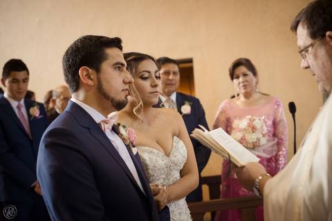 Boda Rosegold ceremonia santa rosa de la florida La Paz '