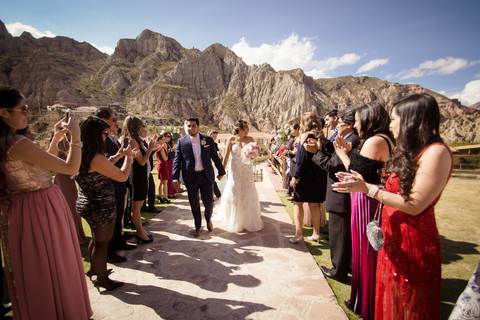 Boda de dia jardin La Paz Bolivia'
