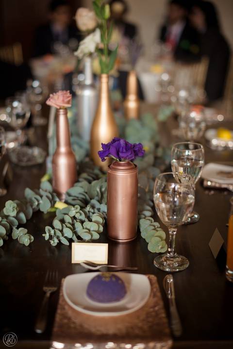 Boda Rosegold Detalles '