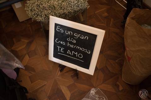 preparacion novia boda en jardín La Paz Bolivia'