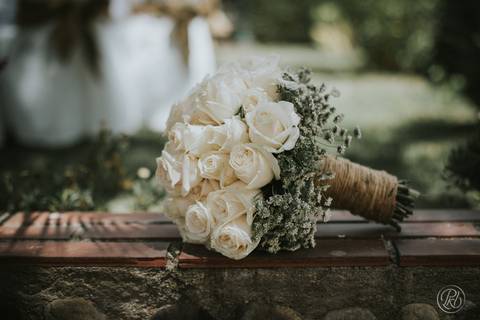 bouquet de novia boda en jardín La Paz Bolivia'