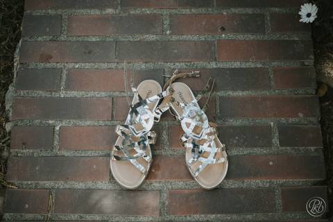 Zapatos de novia boda en jardín La Paz Bolivia'