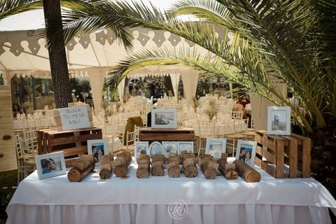 detalles rusticos boda en jardín La Paz Bolivia'