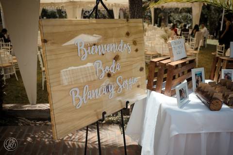 detalles rusticos boda en jardín La Paz Bolivia'