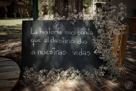 detalles rusticos boda en jardín La Paz Bolivia'