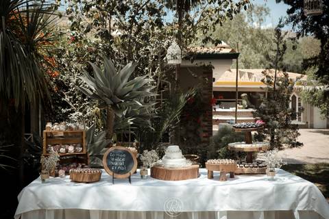 detalles rusticos boda en jardín La Paz Bolivia'