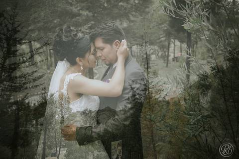 Pkl Fotografía de bodas, sesión novios bosque La Paz Bolivia'