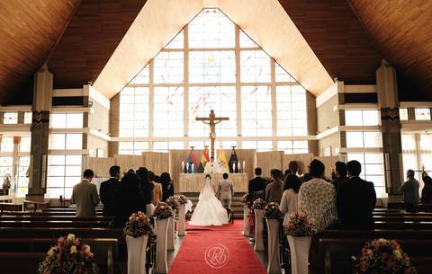 fotografia de bodas la paz bolivia, pkl fotografia, ceremonia religiosa, iglesia catolica, catedral de irpavi '