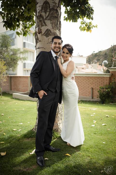 Fotografia de bodas La Paz Bolivia, boda de dia, jardin, sesion de novios, fotografo de bodas '