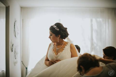 fotografia de bodas La Paz Bolivia detalles Vestido de novia'