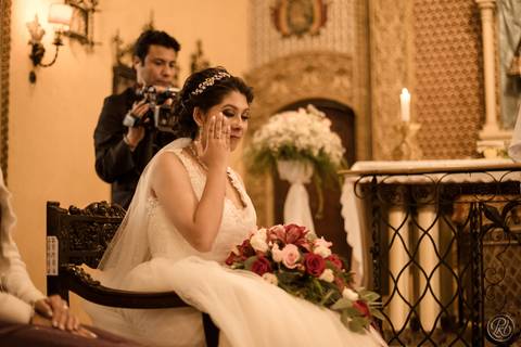 fotografia de bodas La Paz Bolivia ceremonia iglesia catolica San Calixto'