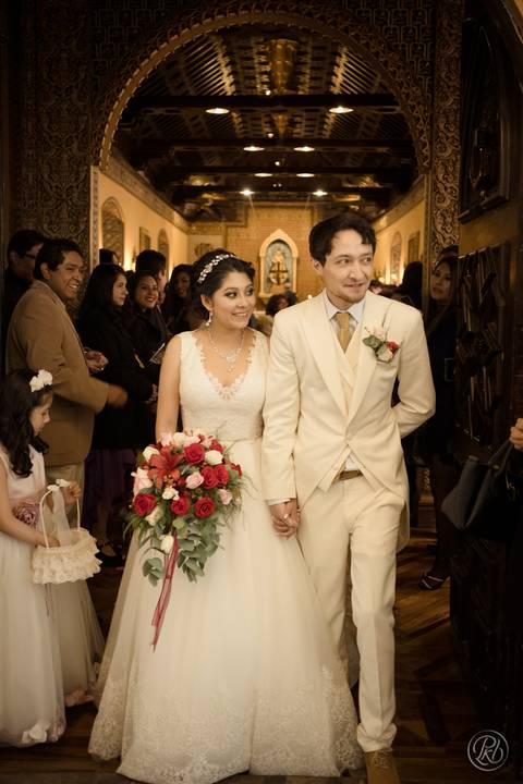 fotografia de bodas La Paz Bolivia ceremonia iglesia catolica San Calixto'