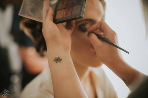 Boda en jardin, La  Paz, Bolivia, Rio preparacion novia'