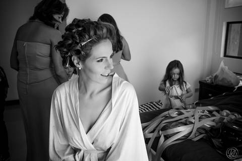 Boda en jardin, La  Paz, Bolivia, Rio preparacion novia'