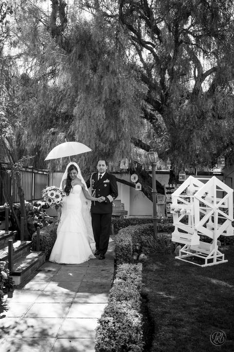 Boda jardin, La Paz, Bolivia, HIMYM inspired ceremonia cristiana '