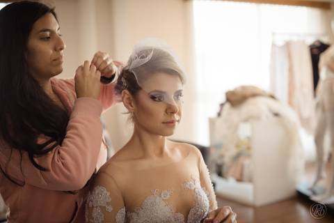 Pkl Fotografía, Boda de día, arreglos de la novia, vestido de novia, La espina La PAz Bolivia'