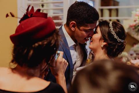 Casamento ao por-do-sol de Virgínia e Sena Jr na Praia do Olho D'água em São Luís'