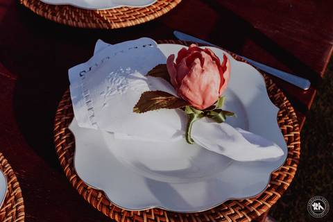 Casamento ao por-do-sol de Virgínia e Sena Jr na Praia do Olho D'água em São Luís'