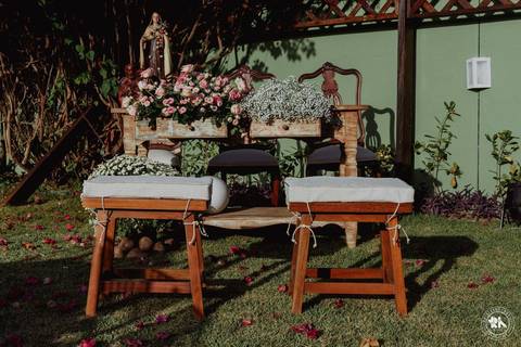 Casamento ao por-do-sol de Virgínia e Sena Jr na Praia do Olho D'água em São Luís'