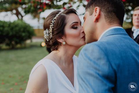 Casamento ao por-do-sol de Virgínia e Sena Jr na Praia do Olho D'água em São Luís'