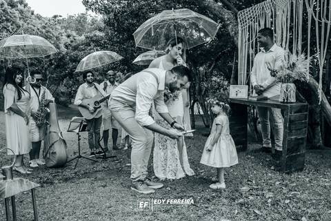 Stephani e Jair - Fotografo Edy ferreira - fotografos de casamento - fotografos de guarapari - fotos de casamento - cerimonia ao ar livre'