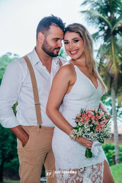 Stephani e Jair - Fotografo Edy ferreira - fotografos de casamento - fotografos de guarapari - fotos de casamento - cerimonia ao ar livre'