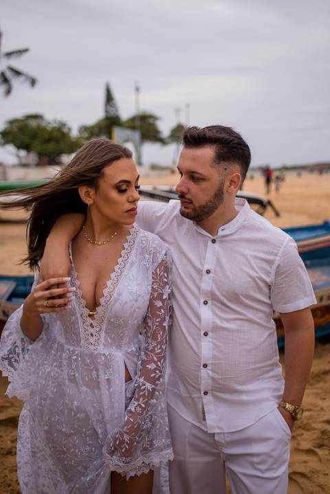 fotografia ensaio casal - praia da costa - vila velha - espirito santo'