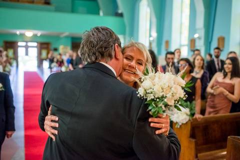 mariee, bride, canada, quebec, laval, wedding day, procession, casamento'