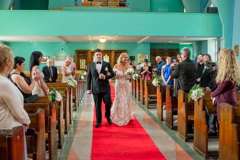 procession, wedding, mariage, groom, fiance, mariee, bride, canada, laval quebec'