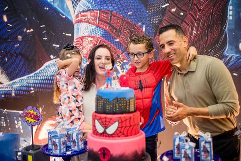 festa tema homem aranha, fanfarra Buffet, bento ferreira, vitoria-es'