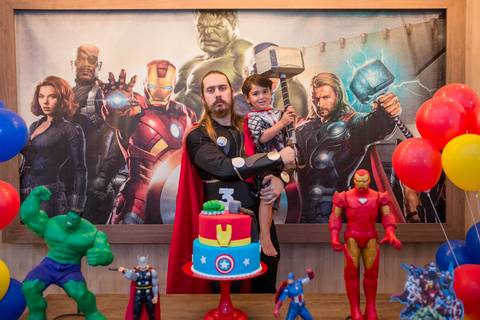 Fotografia de festa infantil realizada no ceremonial Arca dos Sonhos em Laranjeiras Rio de Janeiro'