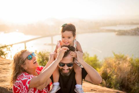 Ensaio de família, Morro do Moreno'