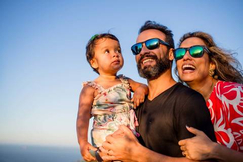 Ensaio de família Morro do Moreno, Vila Velha - ES'