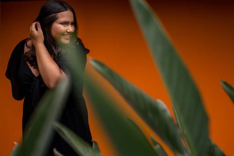 ensaio fotografico feminino 16 anos no jardim botanico da vale em vitoria espirito santo'