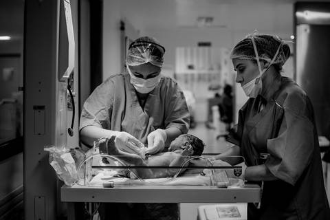 Documental de Parto. Procedimentos pós parto. Hospital Metropolitano, Serra - ES.'