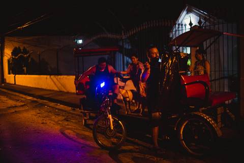 Madrugada na Ilha de Paquetá, Rio de Janeiro.'