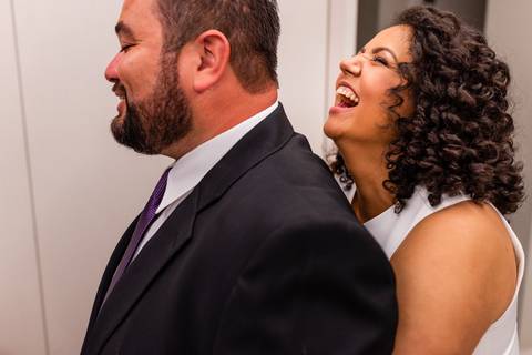 Fotografia de Casamento - Firs Touch - Sorriso da noiva'