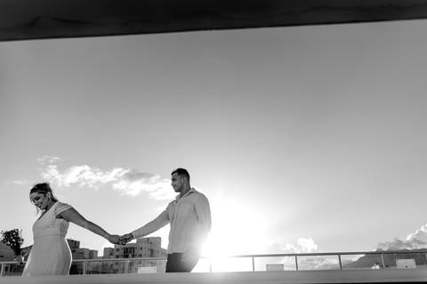Fotografia do ensaio pós casamento realizado em Laranjeiras - Serra - ES.'