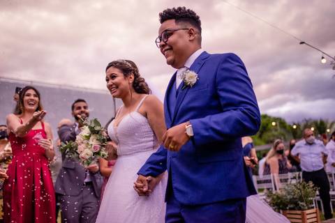 Fotografia saída noivos - Cerimonia Casamento - Serra ES - Balneario Carapebus - Cerimonial dos Sonhos'