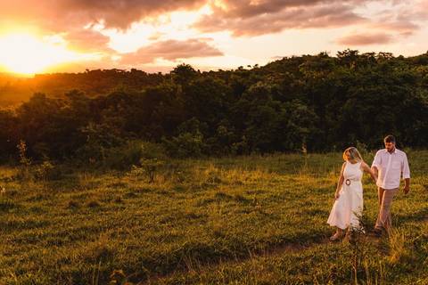 ensaio fotografico entardecer - pre casamento - serra - es'