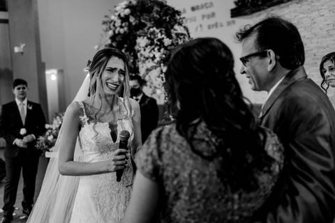 fotografia de casamento vitoria espirito santo - paulo mota fotografia - noiva chorando'