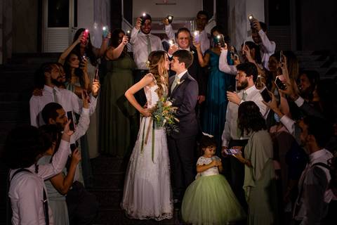 fotografia de casamento vitoria es - casamento igreja adventista central de vitoria - fotografia padrinhos casamento'